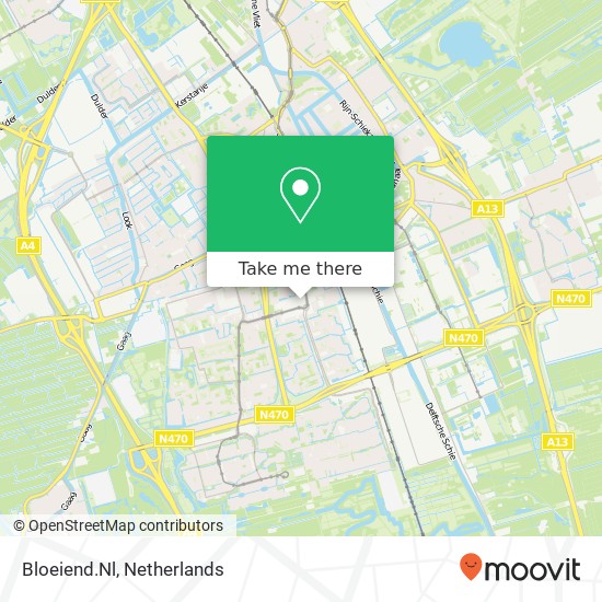 Bloeiend.Nl map