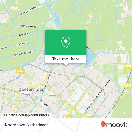 Noordhove map