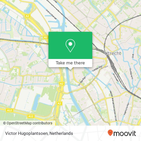 Victor Hugoplantsoen map