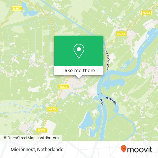 'T Mierennest map