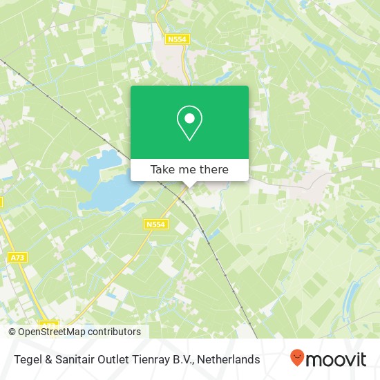 Tegel & Sanitair Outlet Tienray B.V. map