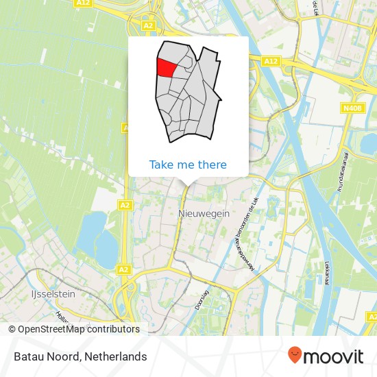 Batau Noord map