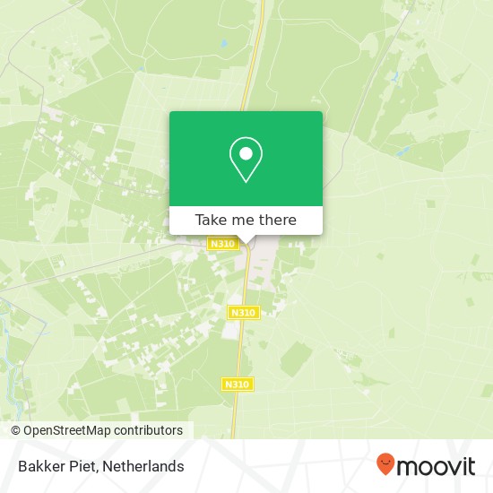 Bakker Piet map