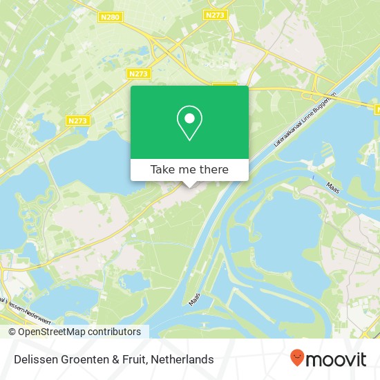 Delissen Groenten & Fruit map