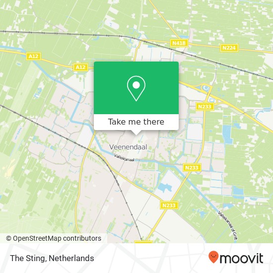 The Sting map