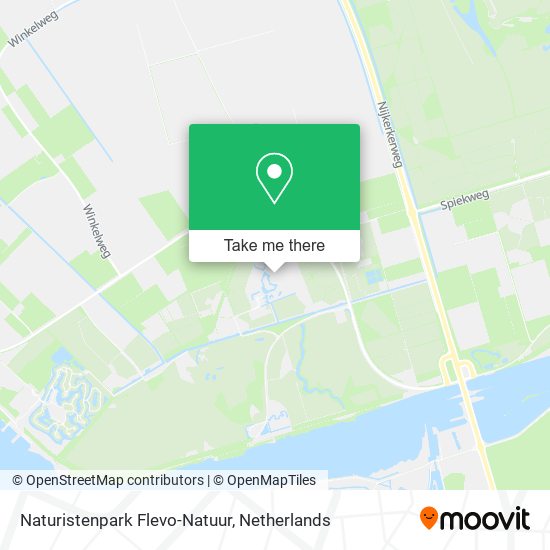 Naturistenpark Flevo-Natuur map