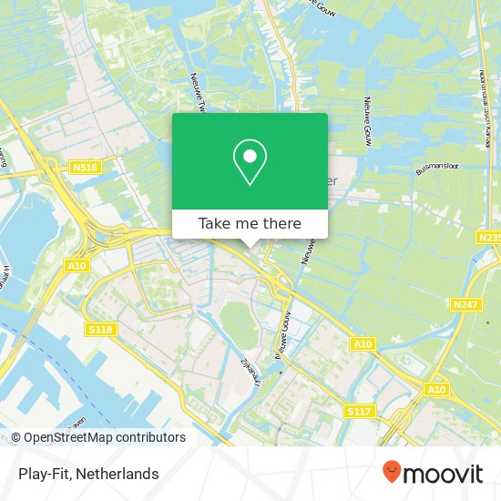 Play-Fit map