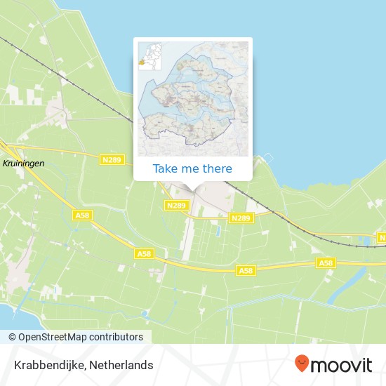 Krabbendijke map