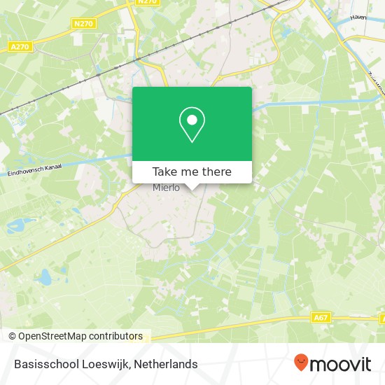 Basisschool Loeswijk map