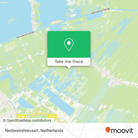 Nedereindsevaart map