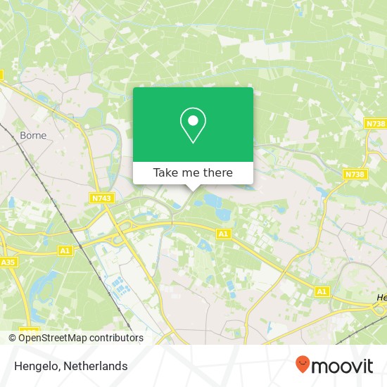 Hengelo map