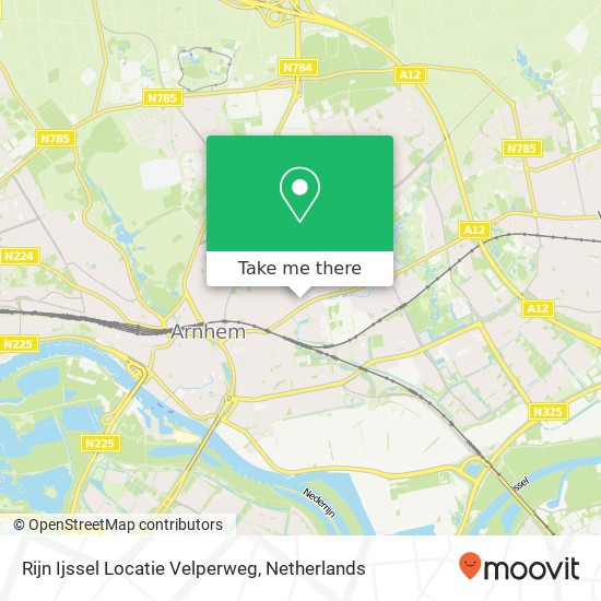 Rijn Ijssel Locatie Velperweg Karte