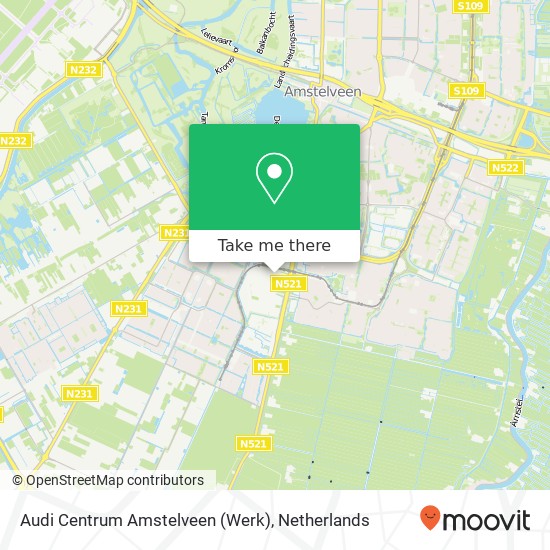 Audi Centrum Amstelveen (Werk) map