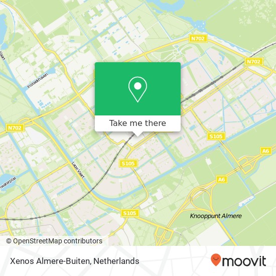 Xenos Almere-Buiten map