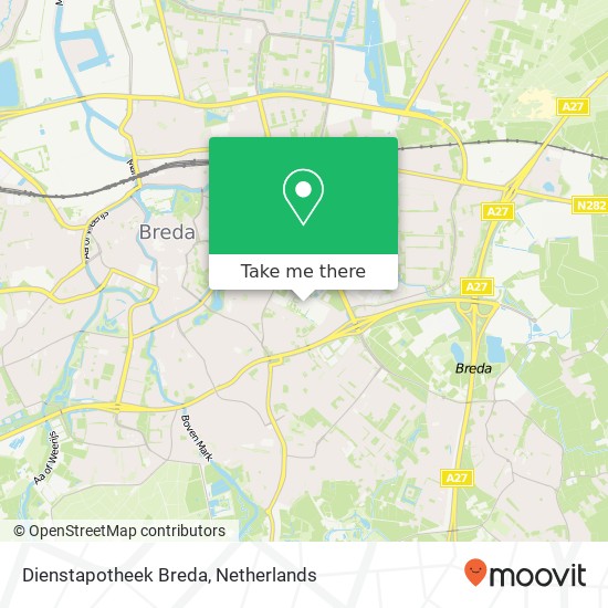 Dienstapotheek Breda map