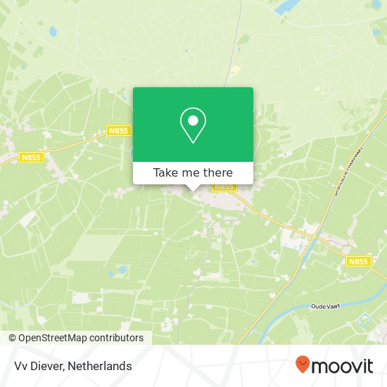 Vv Diever map