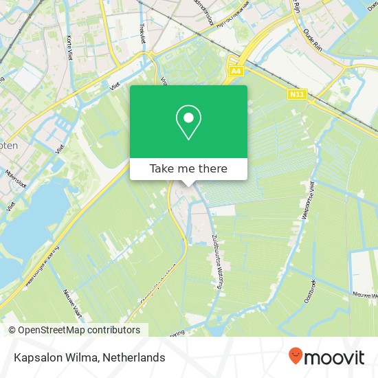 Kapsalon Wilma map