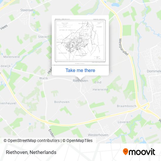 Riethoven map