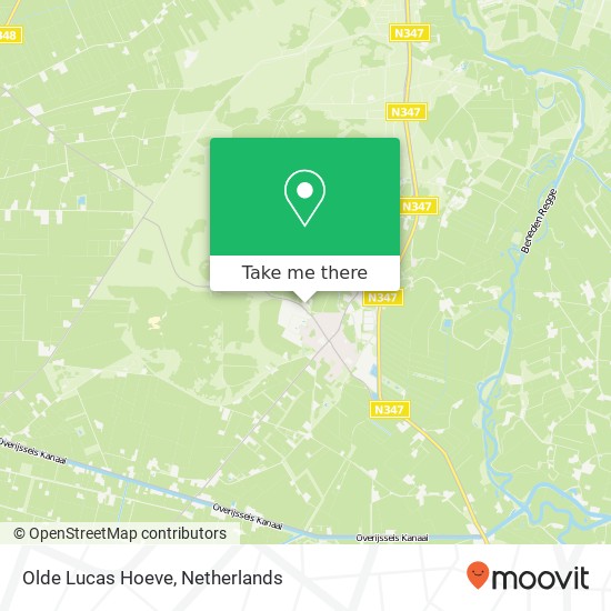 Olde Lucas Hoeve map