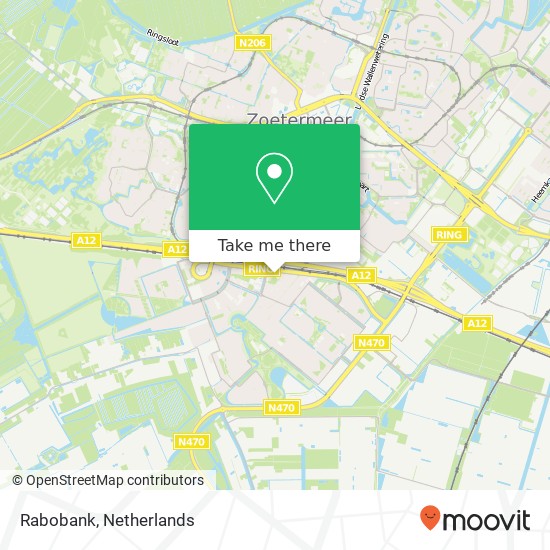 Rabobank map