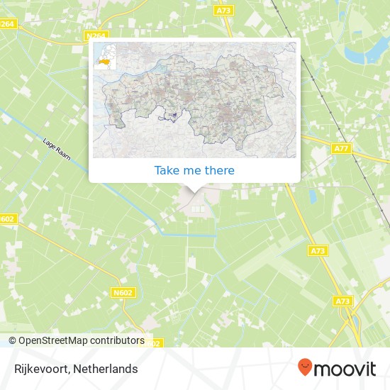 Rijkevoort map