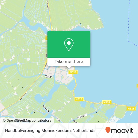 Handbalvereniging Monnickendam map