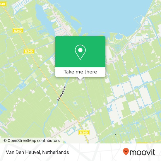 Van Den Heuvel map