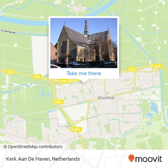 Kerk Aan De Haven Karte