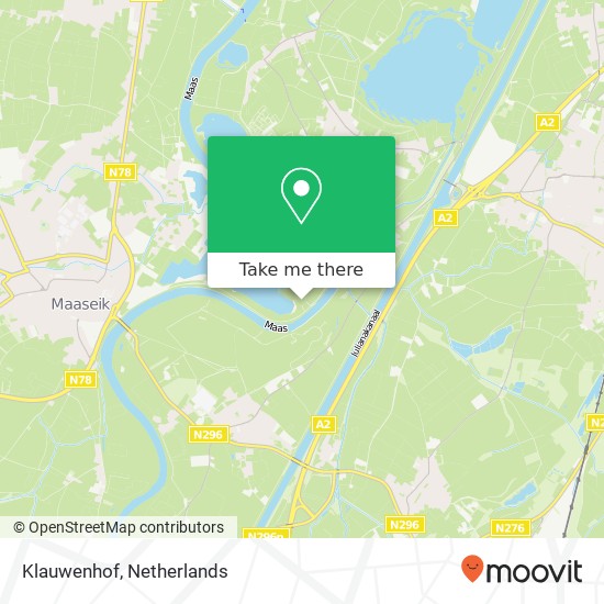 Klauwenhof map