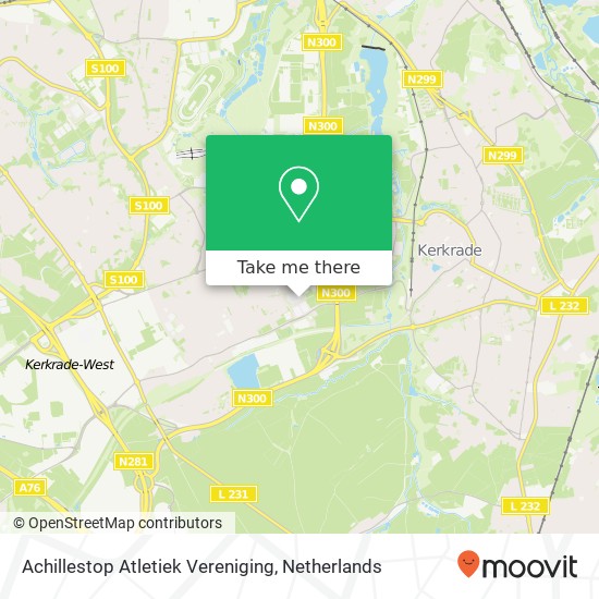 Achillestop Atletiek Vereniging map