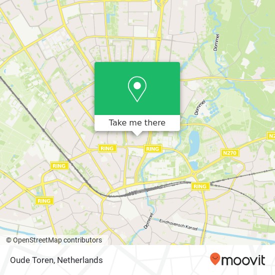 Oude Toren map