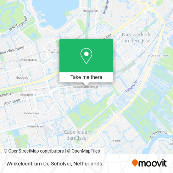 Winkelcentrum De Scholver map