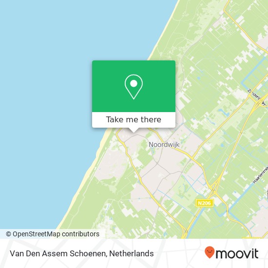 Van Den Assem Schoenen map