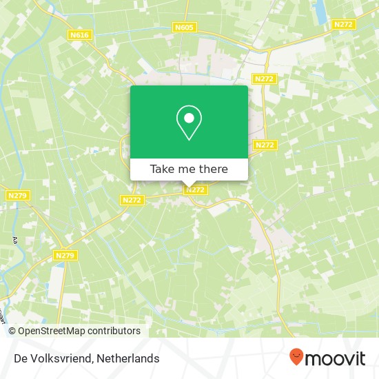 De Volksvriend map