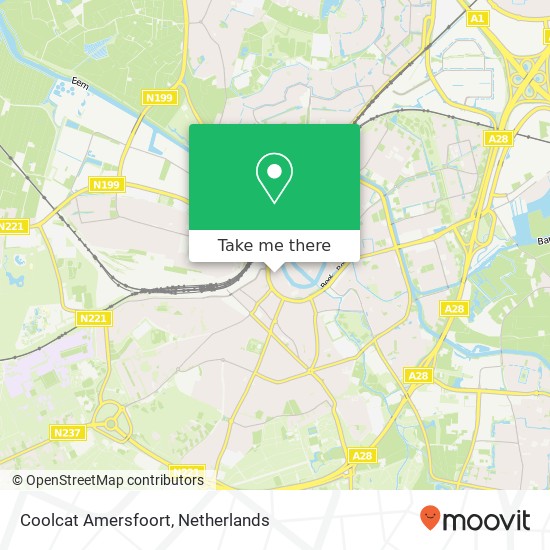 Coolcat Amersfoort map