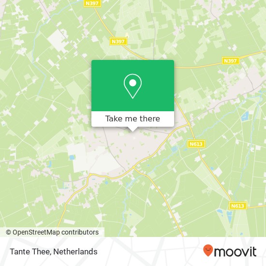 Tante Thee map