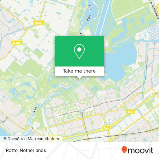 Rotte map