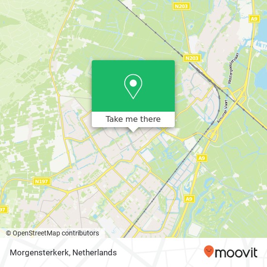 Morgensterkerk map