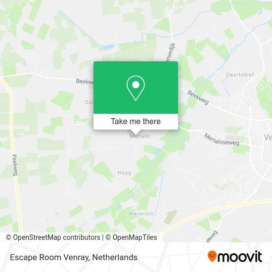 Escape Room Venray map