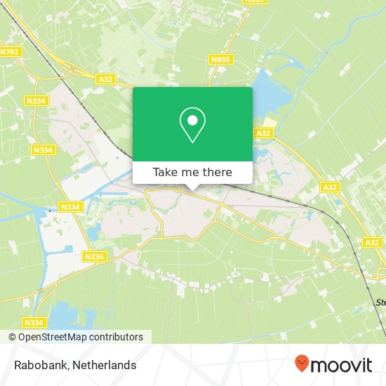 Rabobank map