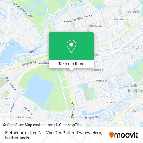 Fietsenbroertjes.Nl - Van Der Putten Tweewielers map