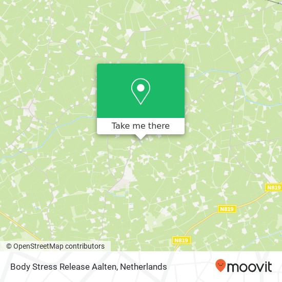 Body Stress Release Aalten map