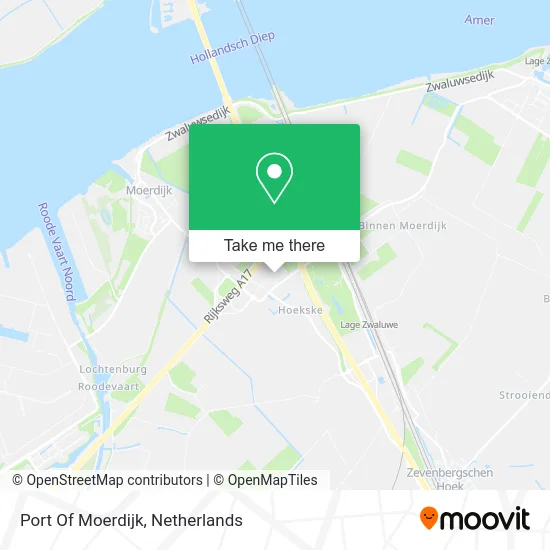 Port Of Moerdijk map