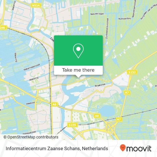 Informatiecentrum Zaanse Schans map