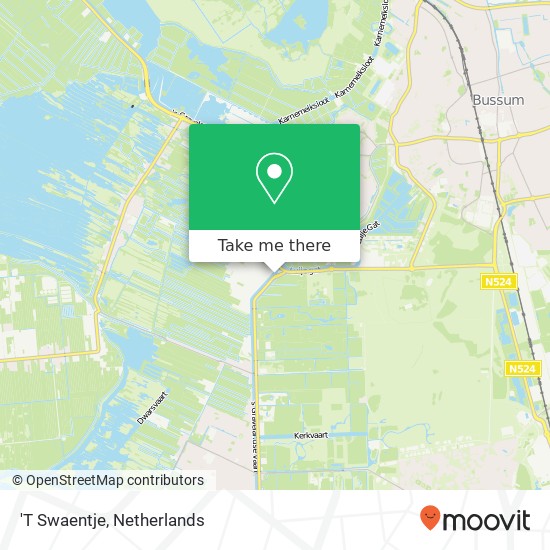 'T Swaentje map