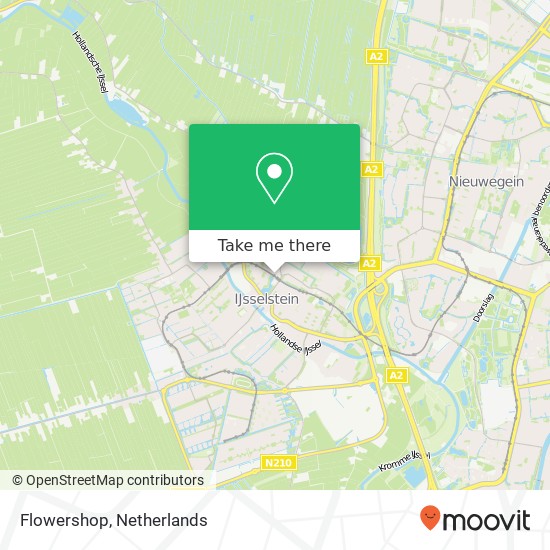Flowershop map