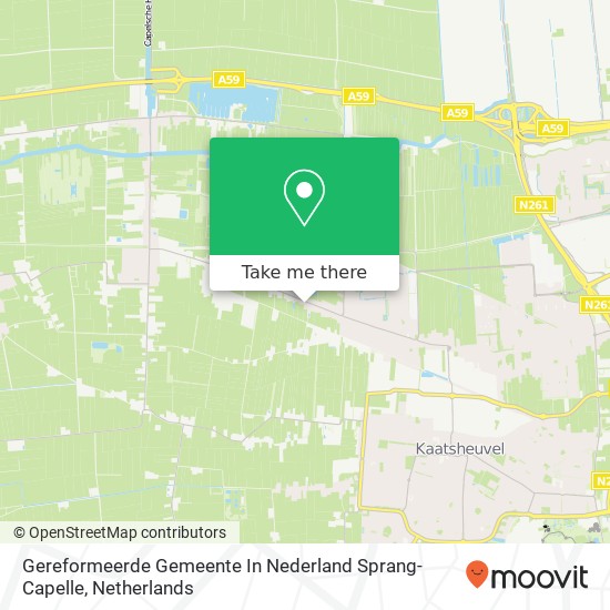 Gereformeerde Gemeente In Nederland Sprang-Capelle map