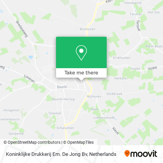 Koninklijke Drukkerij Em. De Jong Bv map