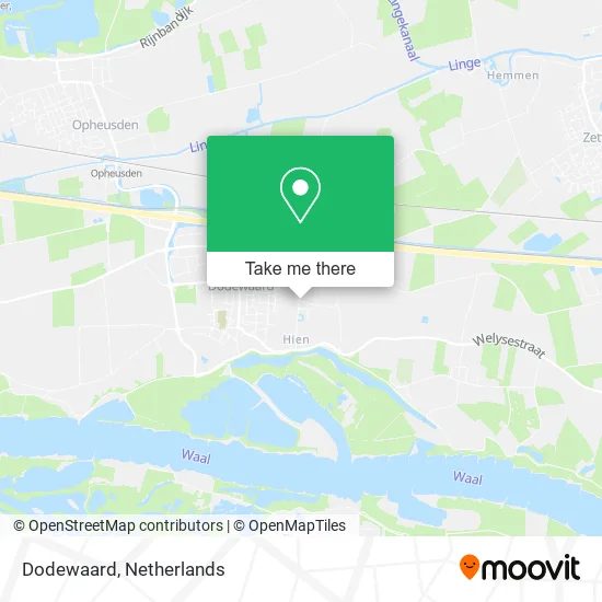 Dodewaard map