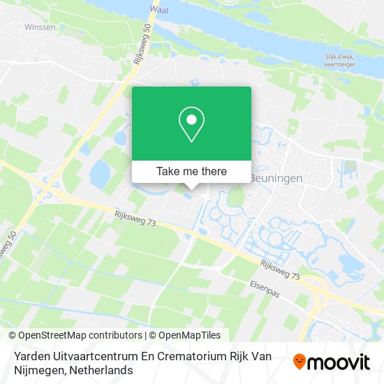 Yarden Uitvaartcentrum En Crematorium Rijk Van Nijmegen map
